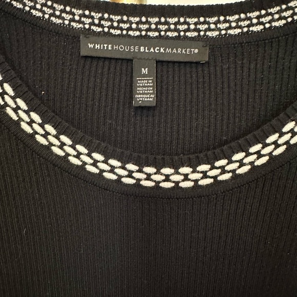 WHBM SWEATER TOP SZ M - Picture 3 of 3